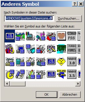 Symbol-Bibliotheken durchsuchen